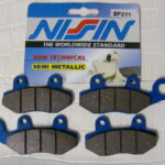 Jeu complet de plaquettes pour double disque avant Yamaha/Triumph