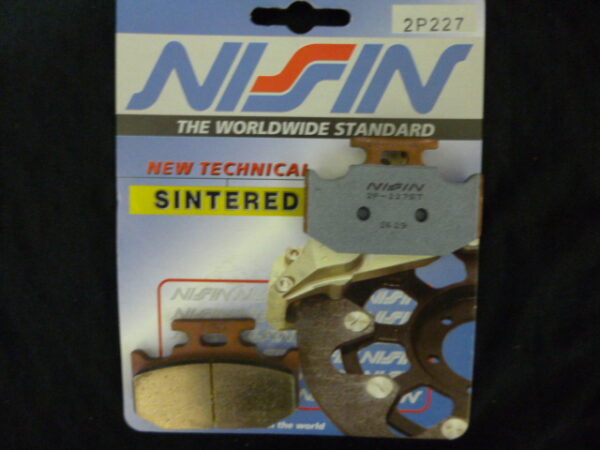 Plaquettes de frein NISSIN pour KAWASAKI, SUZUKI ou YAMAHA
