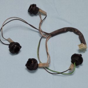 Faisceau et porte ampoules de feux et clignotants arrière pour SUZUKI Burgman