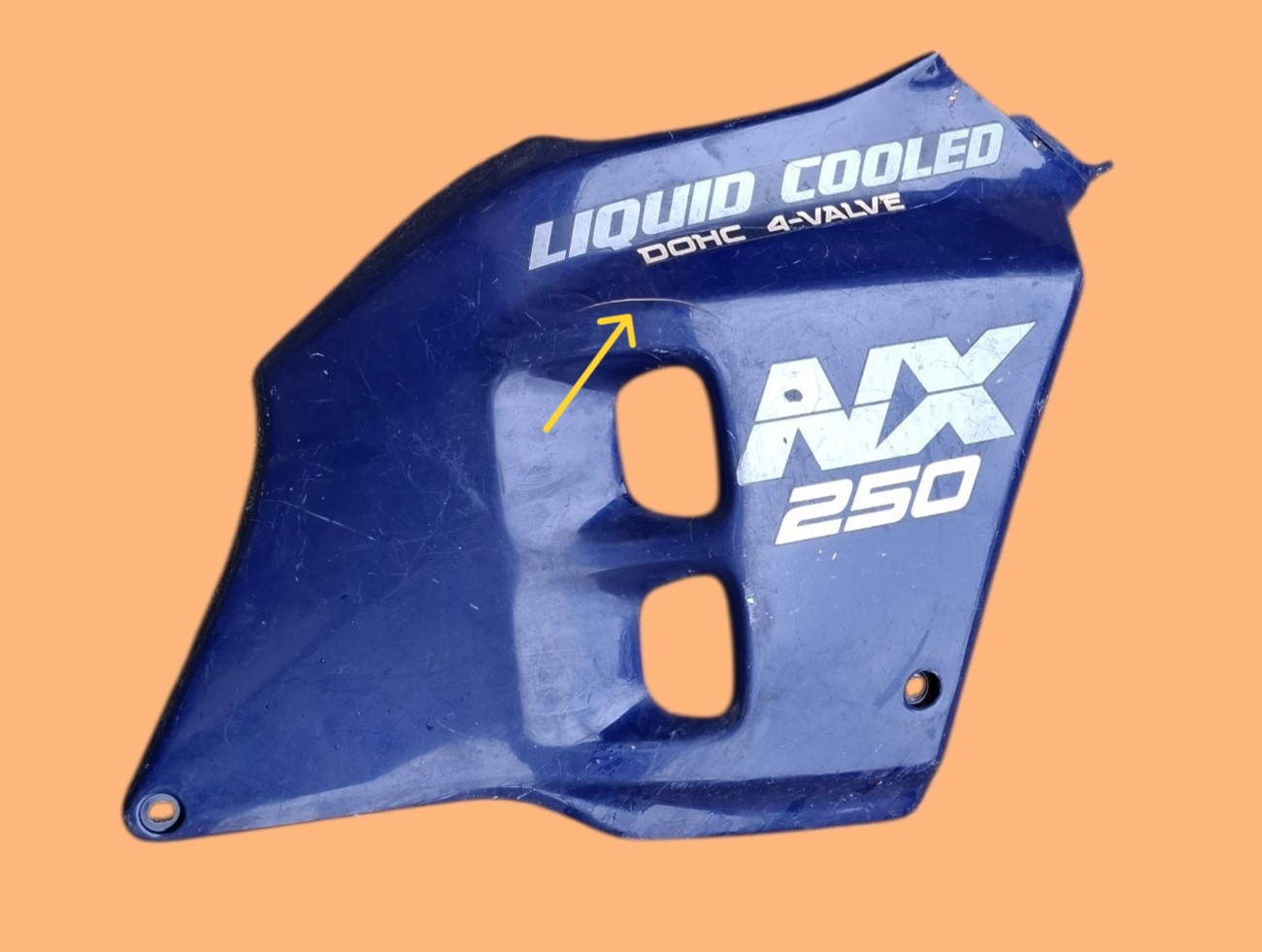 Flanc droit de carénage de HONDA 250 NX – Image 3
