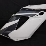Flanc droit de carénage de HONDA 125 CBR