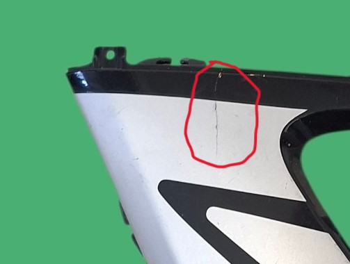 Flanc gauche de carénage de 125 Honda CBR – Image 3