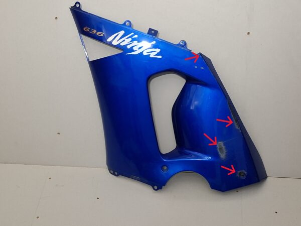Flanc de carénage Kawasaki ZX6R – Image 3