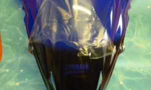 Bulle de carénage double courbure Yamaha R6