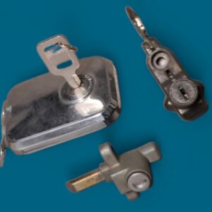 Bouchon de réservoir et deux serrures de 500 Kawasaki ER5