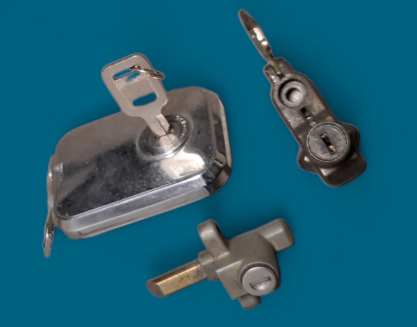 Bouchon de réservoir et deux serrures de 500 Kawasaki ER5