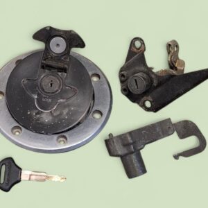 Bouchon de réservoir, porte casque et verrouillage de selle à clef de 750 Kawasaki ZR7