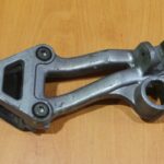 Platine de repose pieds passager KAWASAKI ZZR 1100