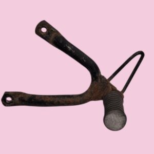 Support de repose pied Ar.D complet de YAMAHA TW