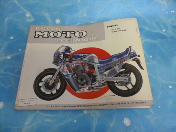 Revue Technique Moto Hors Série N° 4 pour Suzuki GSX R 750