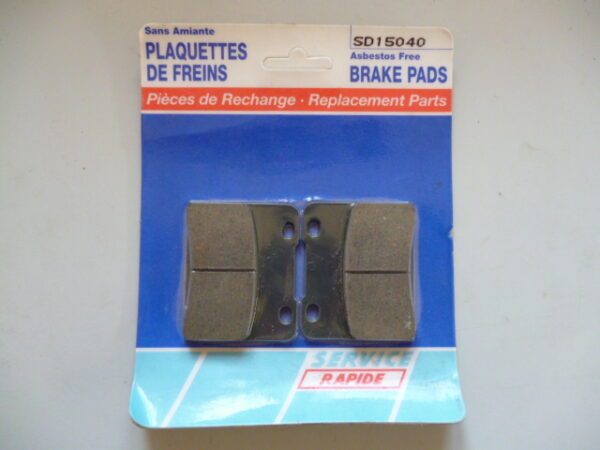 Plaquettes de frein SUZUKI RG et GSXR