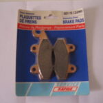 Plaquettes de frein adaptables pour Suzuki, Triumph, Yamaha, Voxan, MZ, Cagiva, Honda, Kymco, Sym et TGB