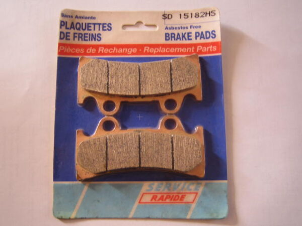 Plaquettes de frein adaptables pour Yamaha et Triumph