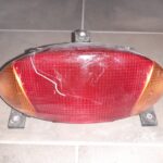 Ensemble feu et clignotants arrière de HONDA 650 Deauville