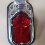 Feu arrière porte plaque chromé