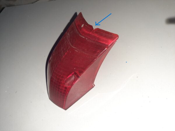 Cabochon de feu arrière pour YAMAHA 660 XTX