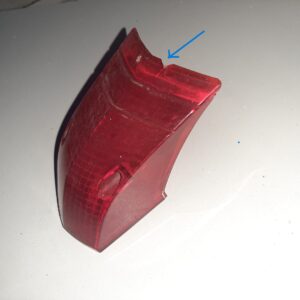 Cabochon de feu arrière pour YAMAHA 660 XTX