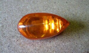 Cabochon de clignotant orange lisse AV G ou AR D pour YAMAHA