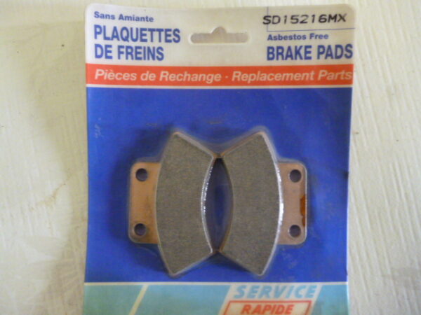 Plaquettes de frein pour Quad  Polaris